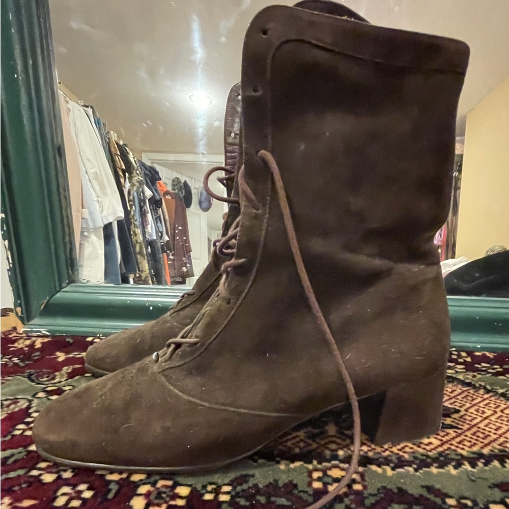 Emporio Armani Suede Boots, 39